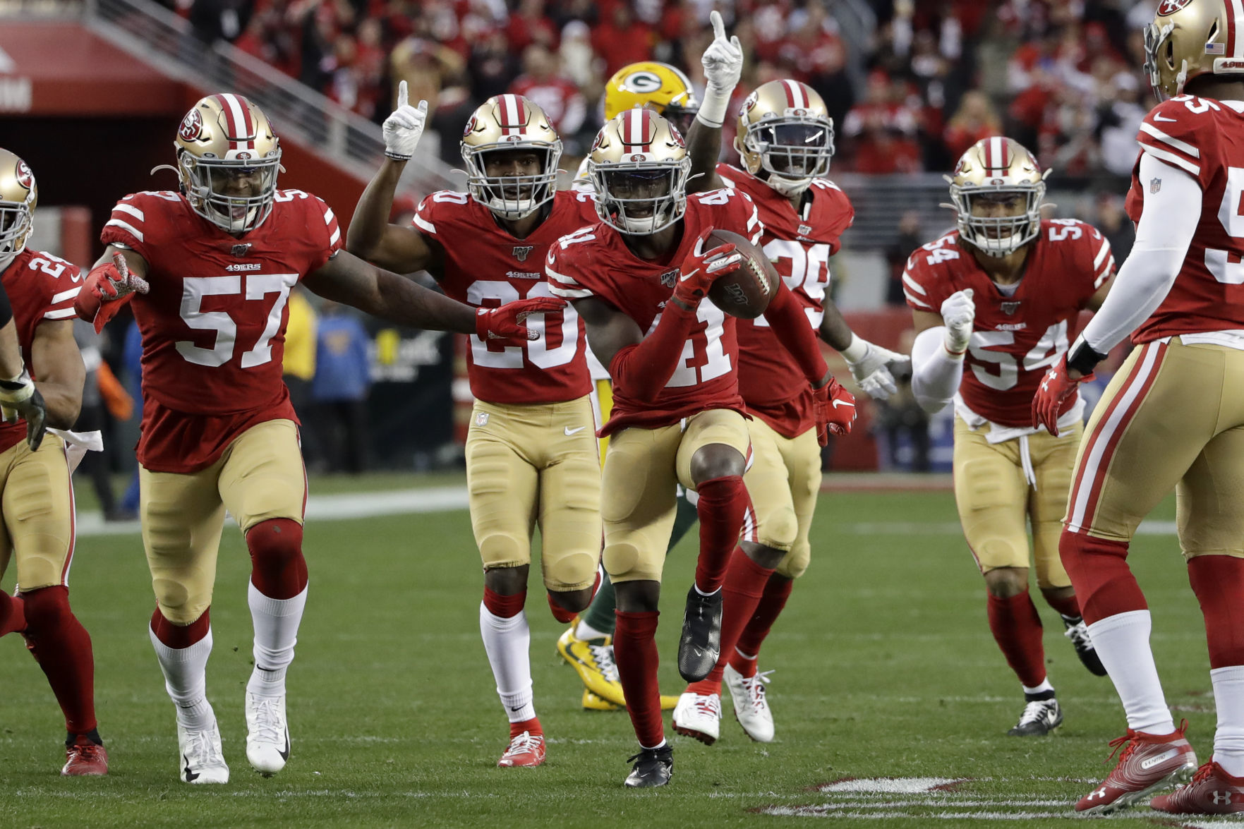 49ers 37, Packers 20